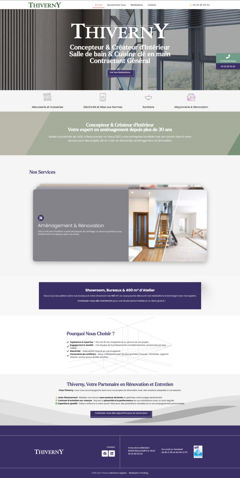 Web Design Sas Thiverny