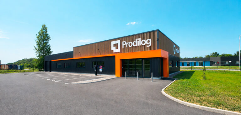 Les nouveaux locaux de Prodilog sur la plateforme multimodale de l'Aa à Arques